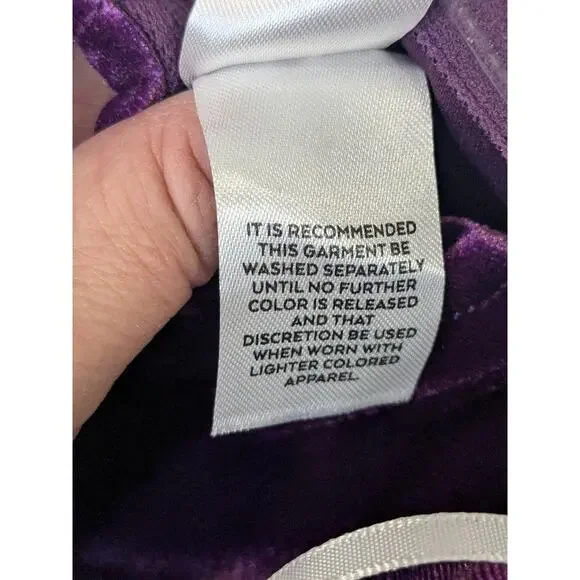 LULUS Glamorous Celebrations Purple Velvet Strapless Tulip Dress Womens Large - Picture 11 of 13